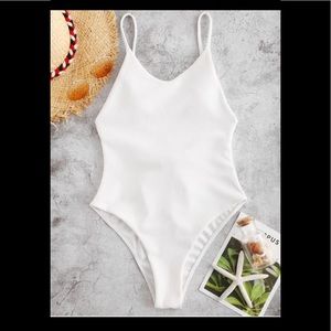 White swimsuit/bodysuit